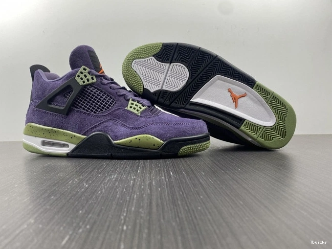 Cheap TBK Jordan 4 Purple WMNS AQ9129-500 Canyon Air 0716